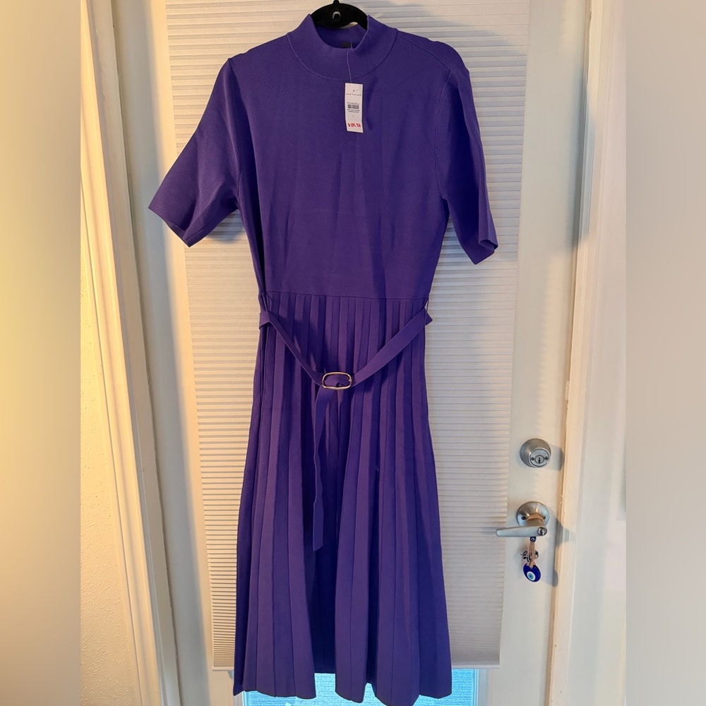 Ann Taylor mock neck dress new
